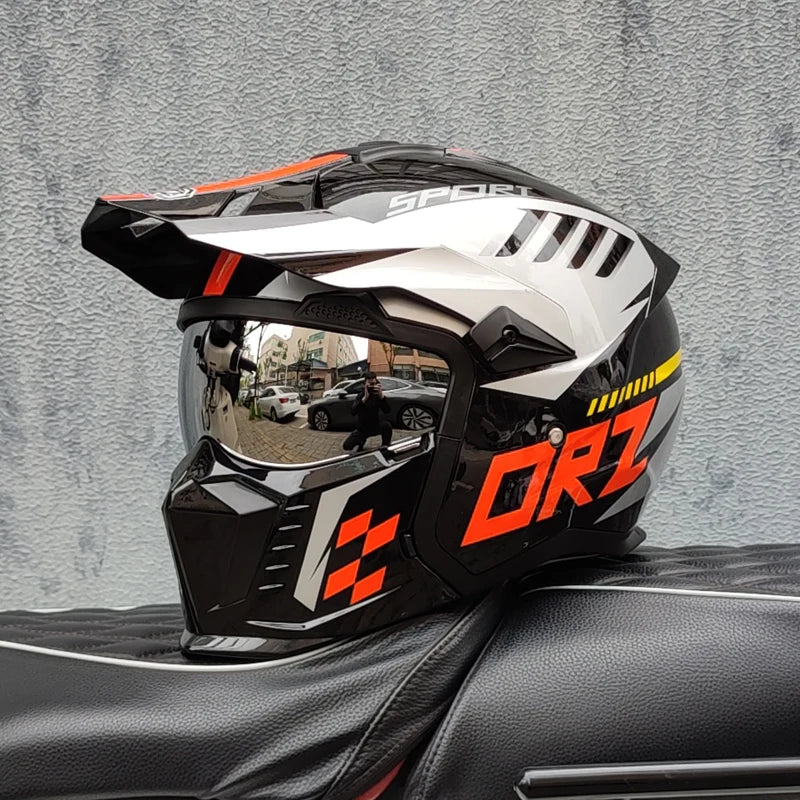 ORZ Retro Multifunctional Modular Helmet