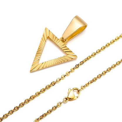 Metal Round Stainless Necklace Party