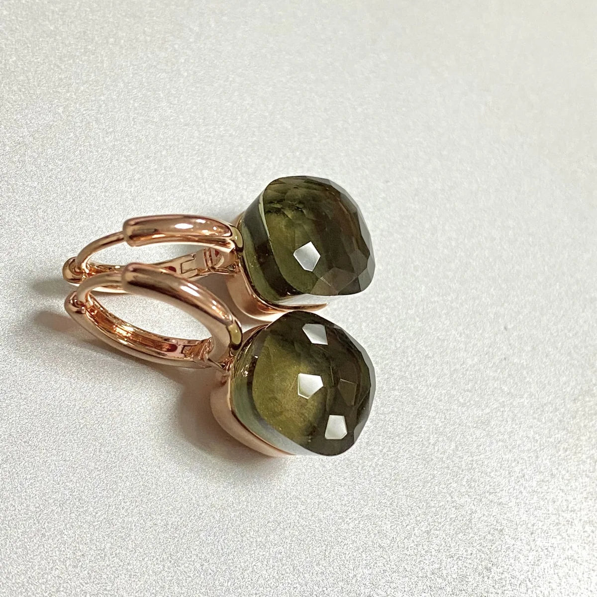 Square Crystal Earrings