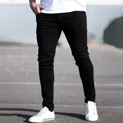 Stretch Jeans Street Casual Slim Trouser