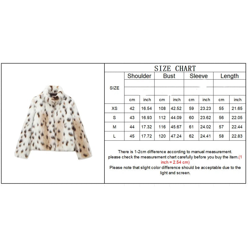 Slim-Fit Faux Fur Coat