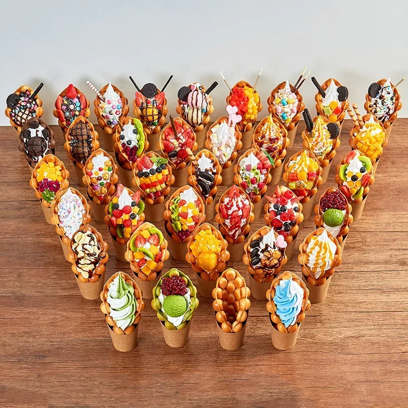 Non-stick Eggs Bubble Ball Waffle Maker