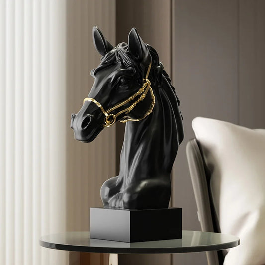 Horse Head Sculpture