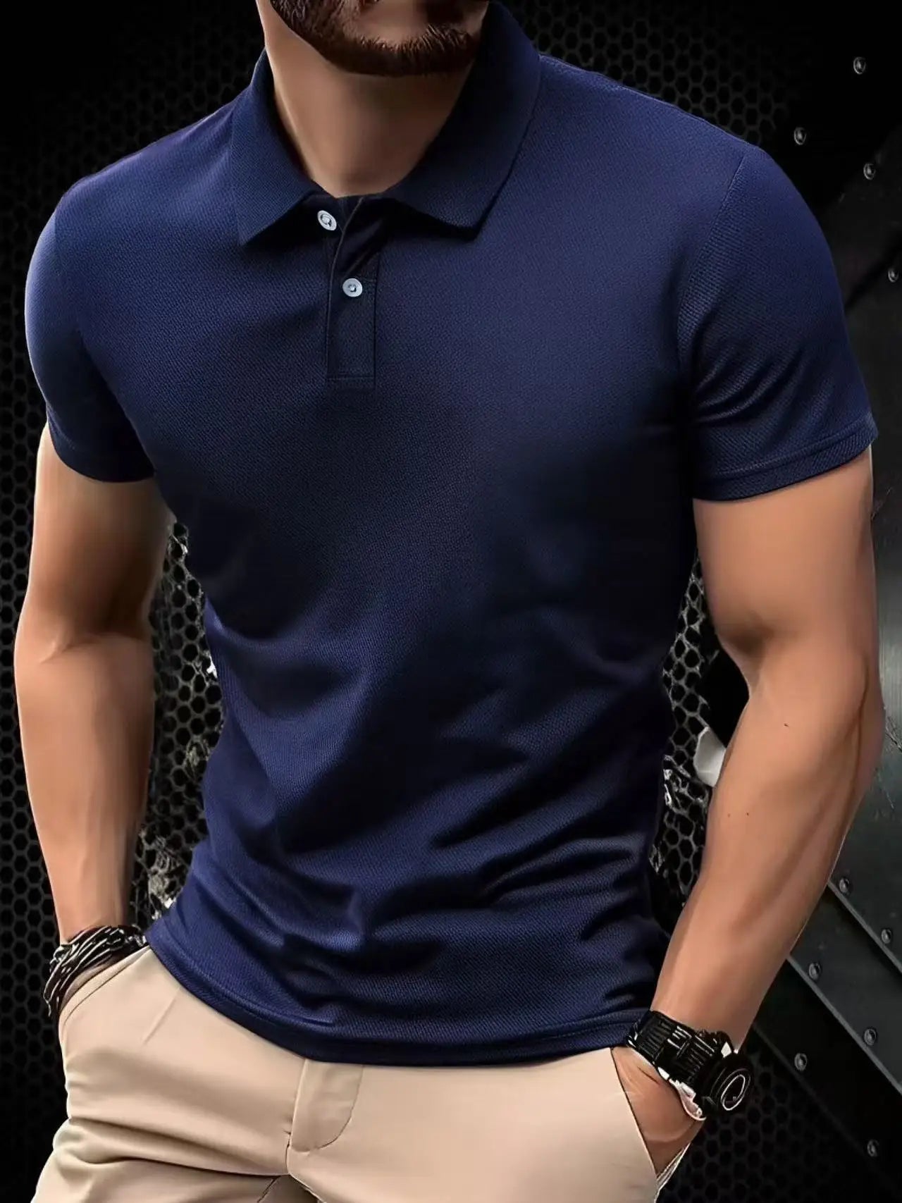 Classic Knit Summer Polo