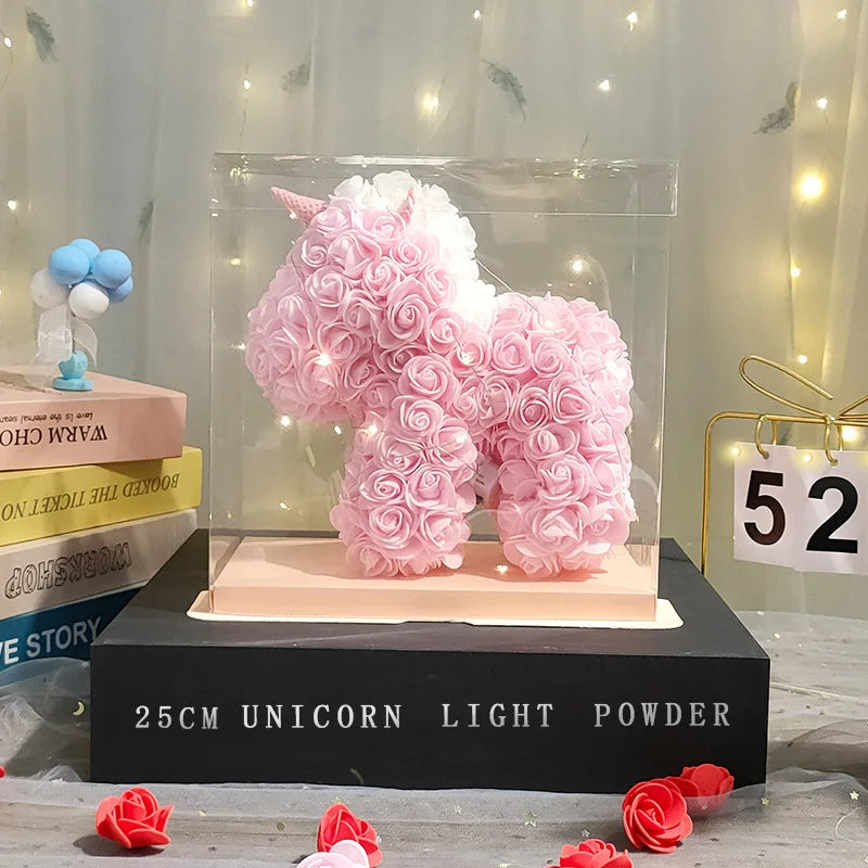 Simulated Rose Display