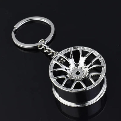 Creative Gear Head Keychain Speed