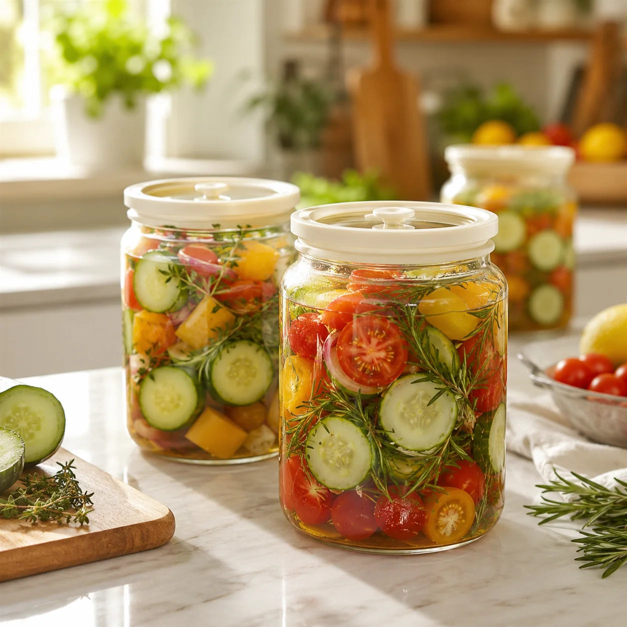 Glass Japan Style Fermentation Jar