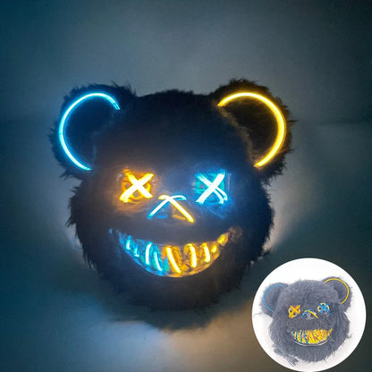 Glowing Bloody Animal Mask