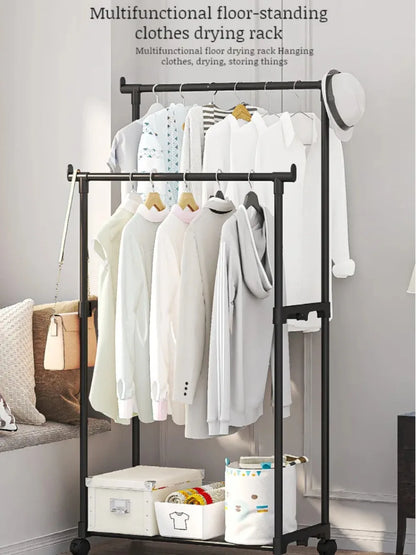 Double Rod Clothes Rack