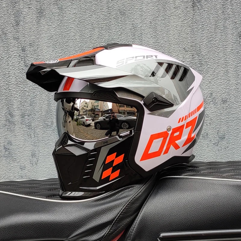 ORZ Retro Multifunctional Modular Helmet