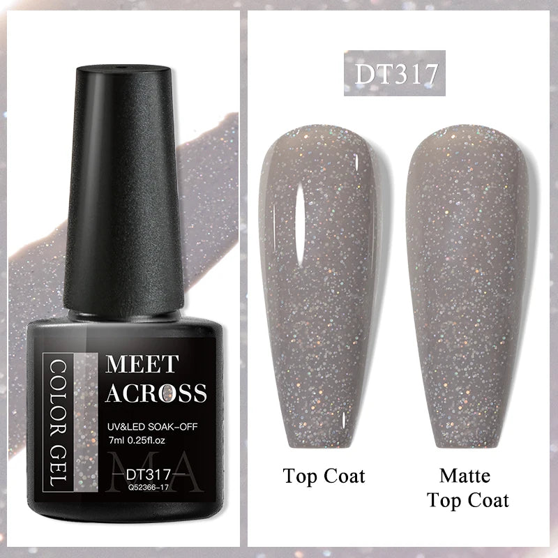 MEET ACROSS Matte Gel Polish