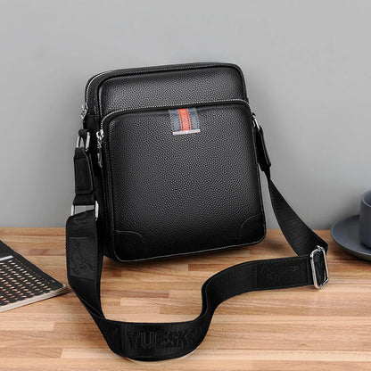 Leather Messenger Bag