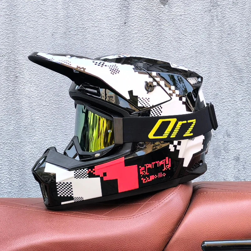 Off-Road Rally Full-Face Helmet
