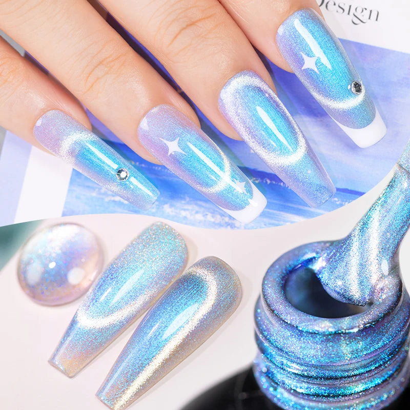 Pink Cat Eye Gel Polish
