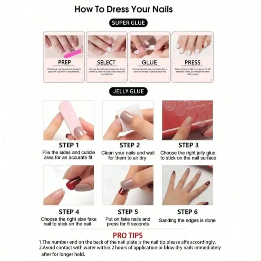 Minimal Press-On Nail Set