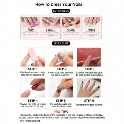 Minimal Press-On Nail Set