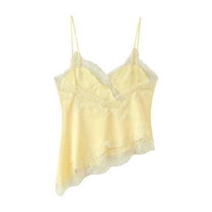 Lace Patchwork Camisole