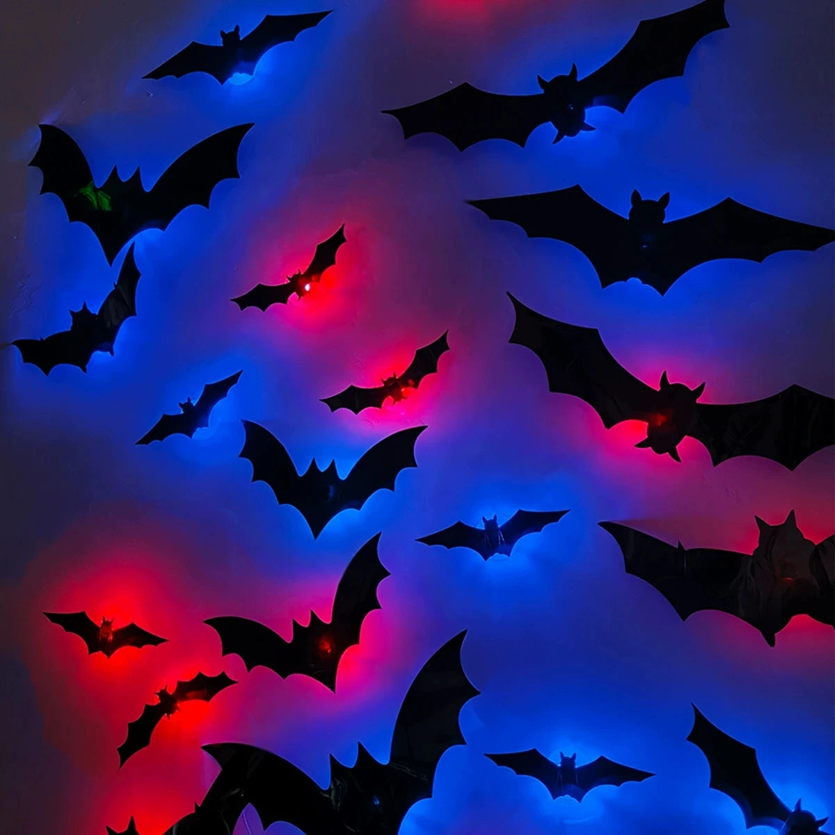 3D Bat LED Night Light Decal