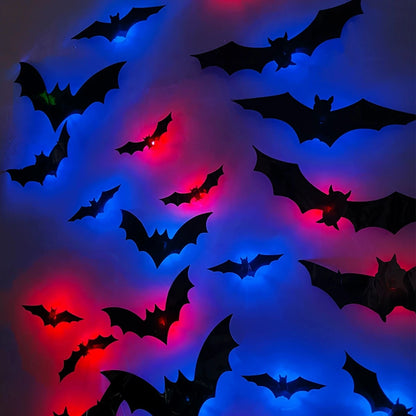 3D Bat LED Night Light Decal
