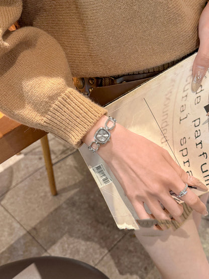 Square Diamond Watch
