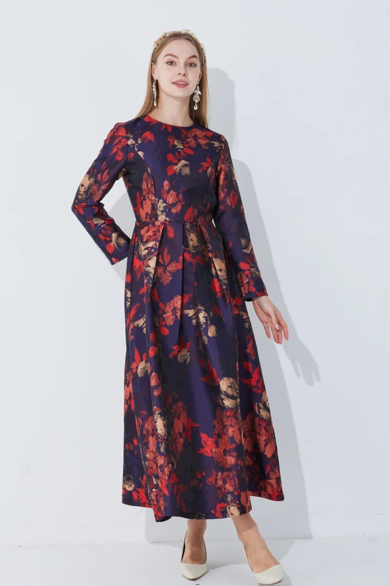 Floral Evening Gown