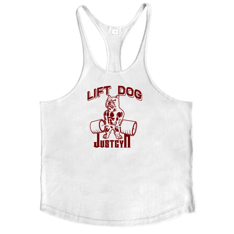 Cotton Stringer Tank Tops Low
