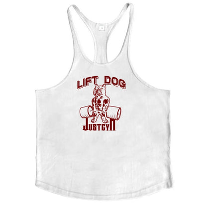 Cotton Stringer Tank Tops Low