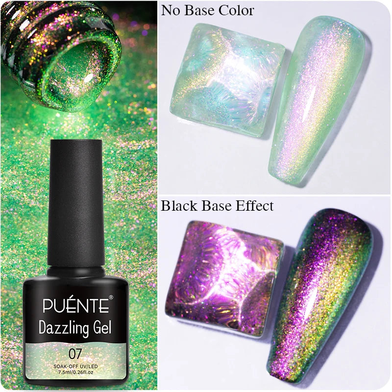 Wine Red Cat Eye Gel Polish