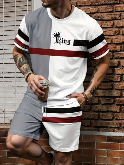 3D Printed Drawstring Shorts Set