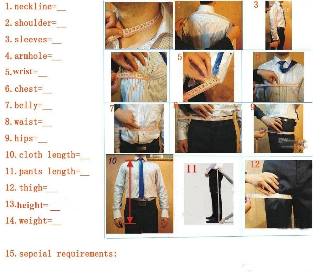 Summer Wedding Formal Solid Suit