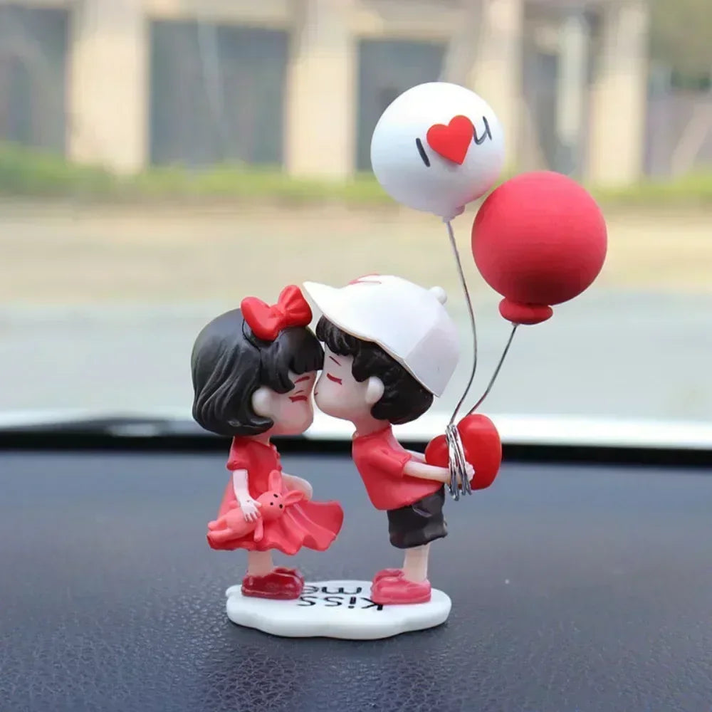 Romantic Couple Dashboard Ornament