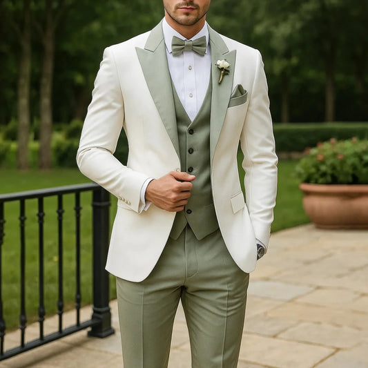 Formal Groom Groomsman Wedding Suit