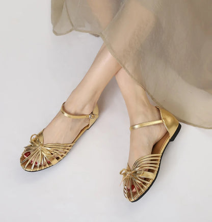 Boho Butterfly-Knot Flat Sandals