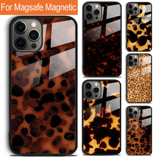 Magnetic Printed Case for iPhone 15 Pro Max | 15 Pro | 14 Pro Max | 14 Pro | 13 Pro | 12 Pro Max | 11 Pro Max