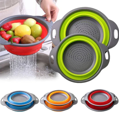Collapsible Fruit Washing Basket