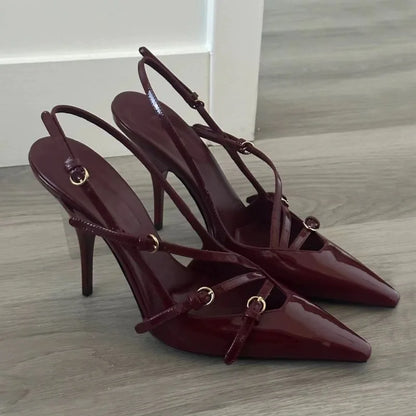 Luxury Buckle High Heels