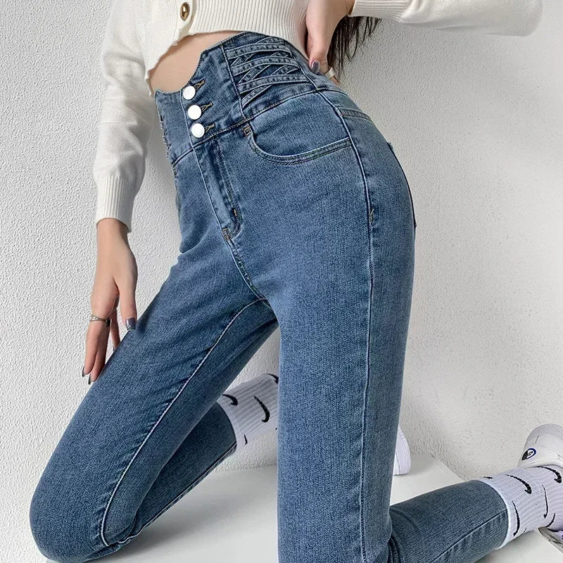 Sash Pencil Jeans