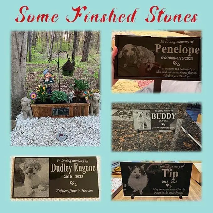 Personalized Pet Memorial Stone
