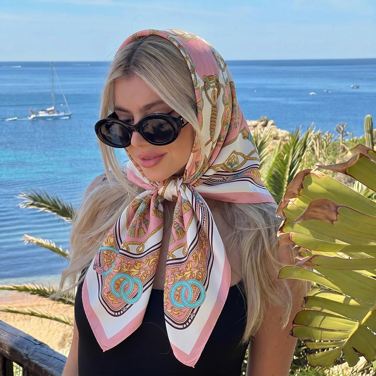 90cm Square Wrap Scarf