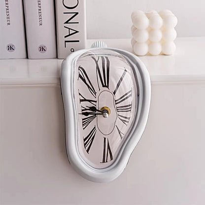 Melting Distorted Wall Clocks