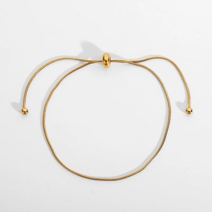 Adjustable Snake Chain Bracelet