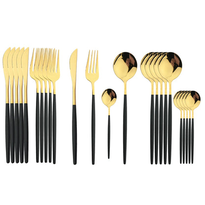 Metal Western Solid Cutlery Set