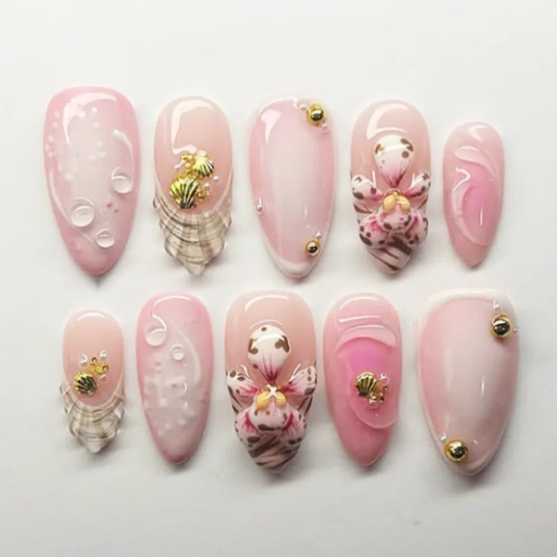 Ballerina Press-On Nail Tips