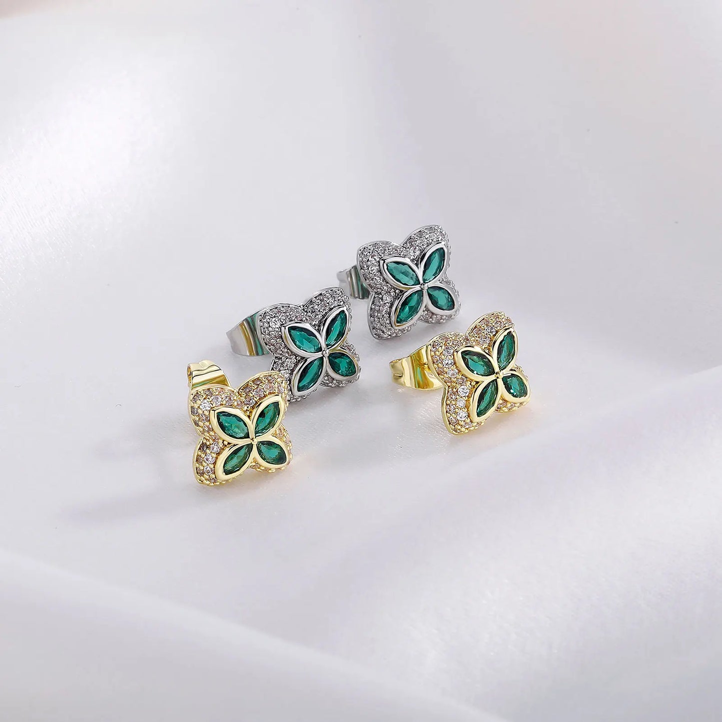 Plant Stud Earrings