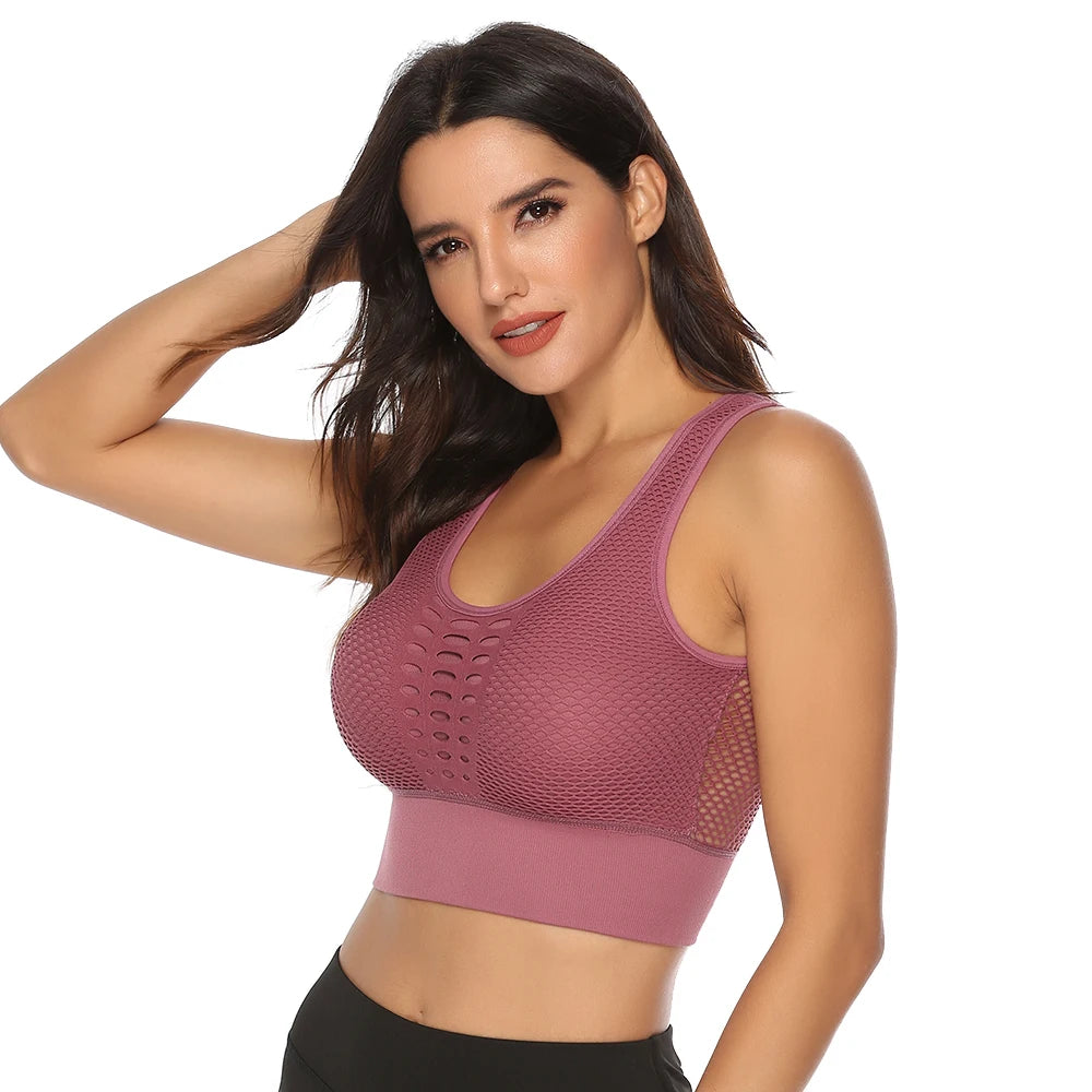 Fitness T-shirts Workout Sports Bra
