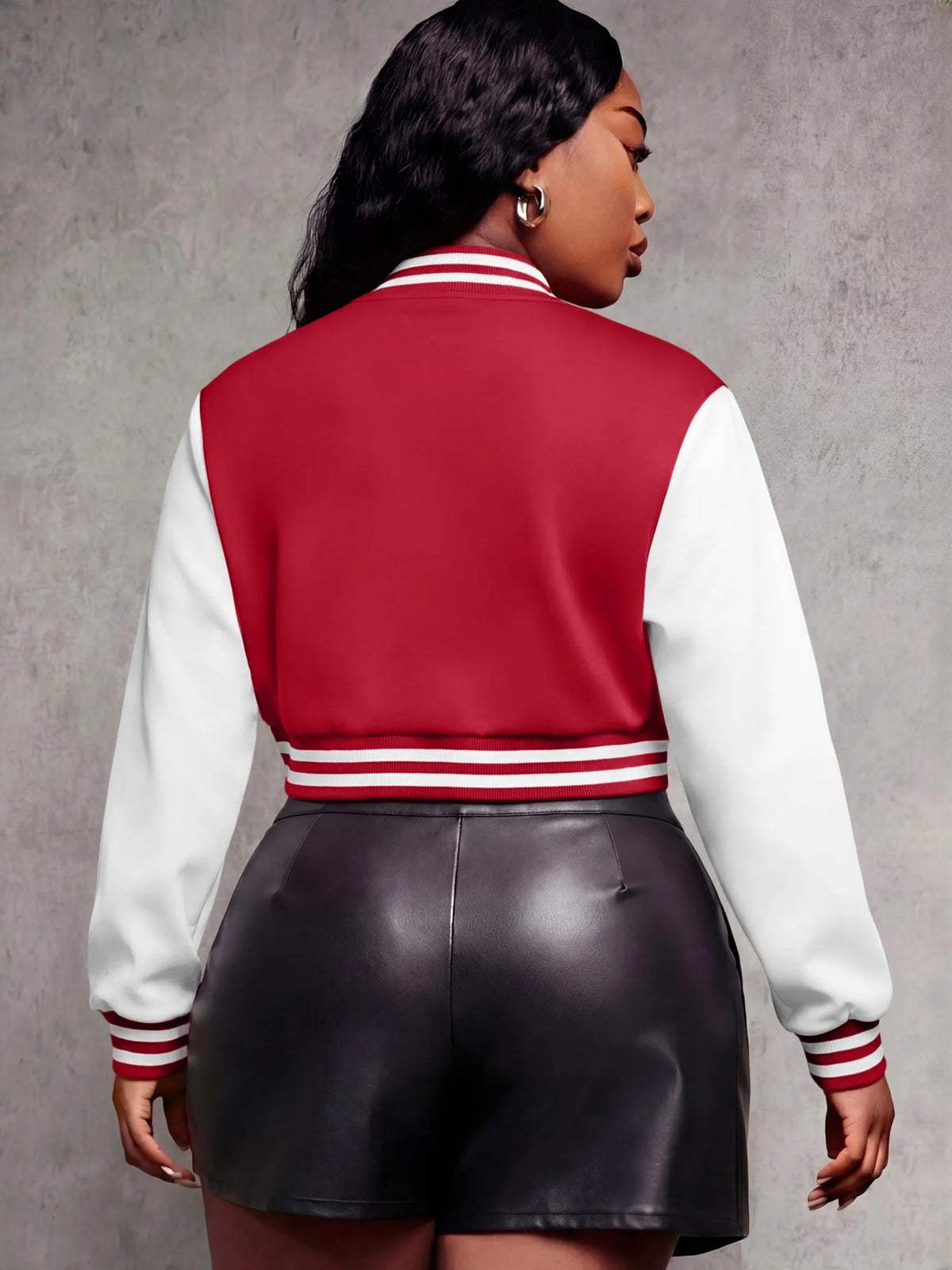 Spliced Varsity Jacket
