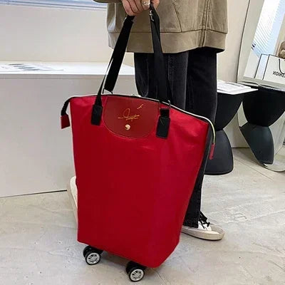 Foldable Rolling Shopping Cart