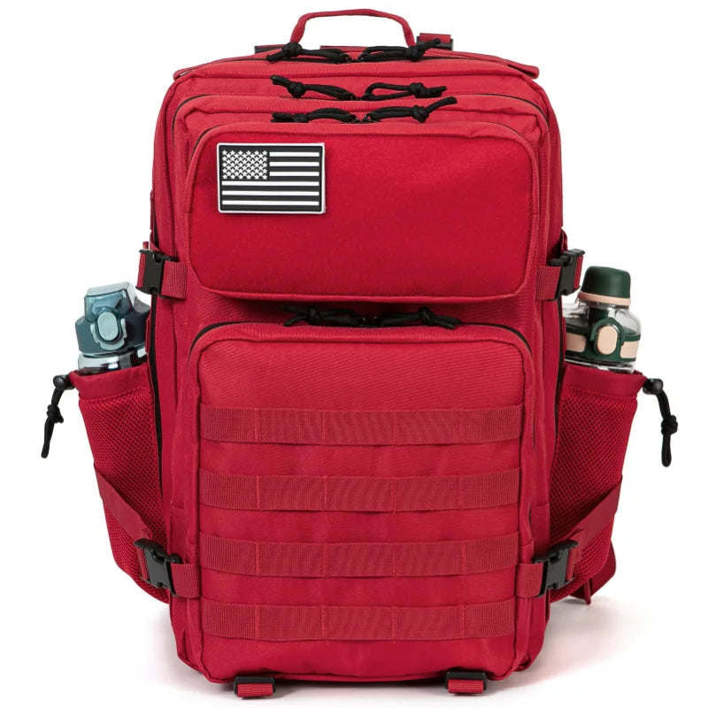 Tactical Molle Backpack with Bottle Holder