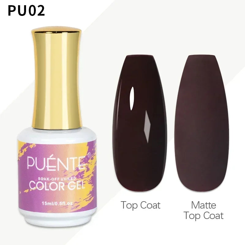 PUENTE Glitter Poly Nail Gel