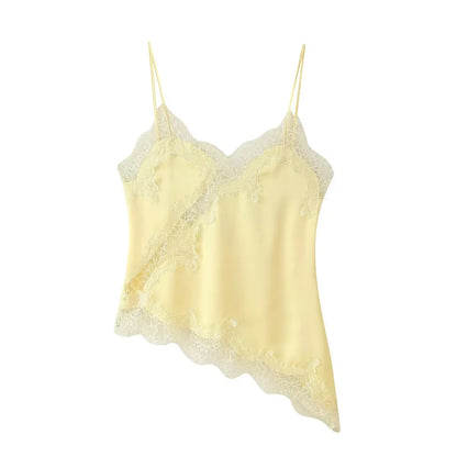 Lace Patchwork Camisole